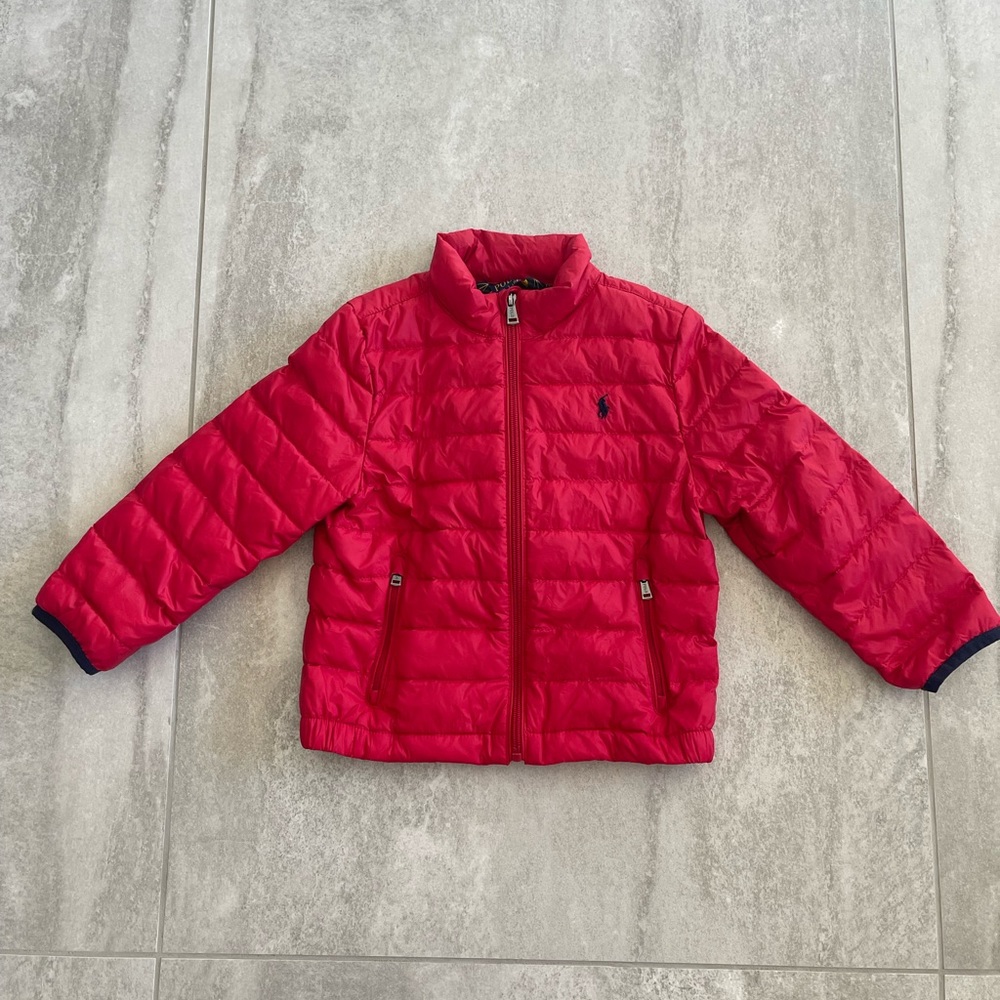 Polo Ralph Lauren little boy puffer jacket